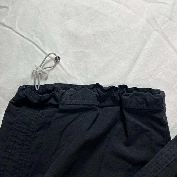 Woolrich | Women's Solid Black Outdoor Cargo Style Elastic Ankle Pants | Size 8 - Picture 8 of 8